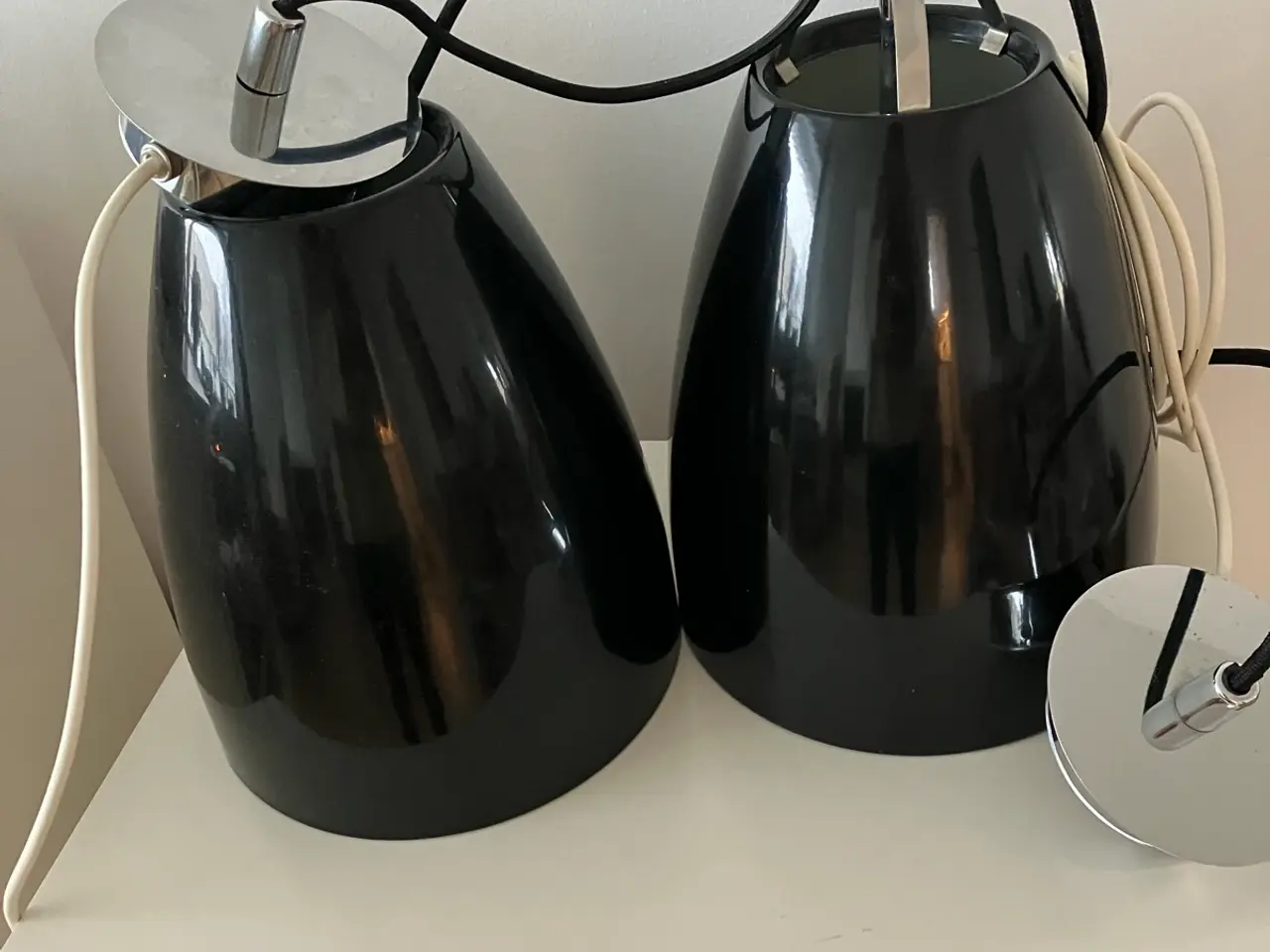Billede 1 - Sorte metal lamper