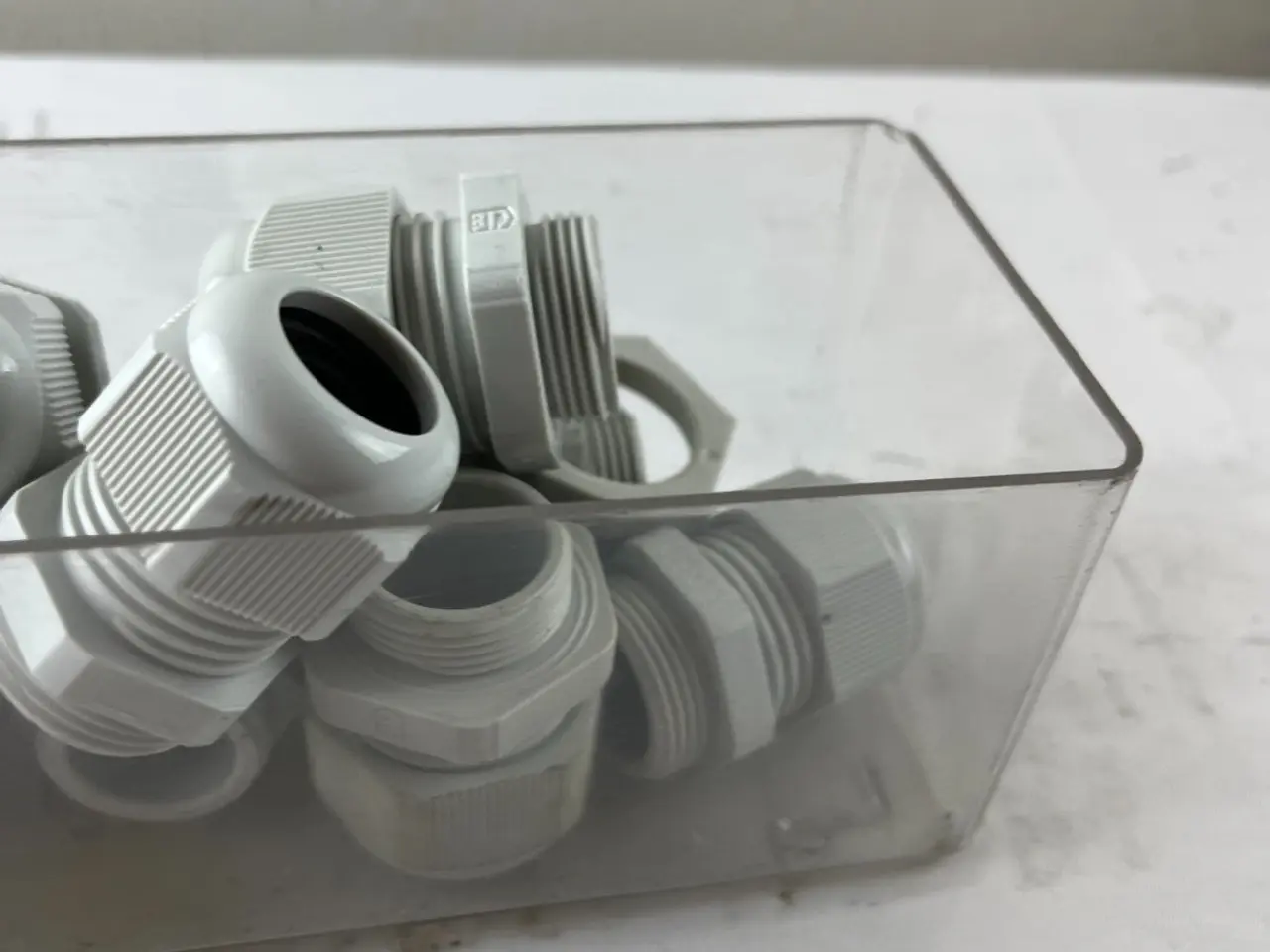 Billede 5 - M25x1.5 kabel Gland parti Grey Plastic IP Rated