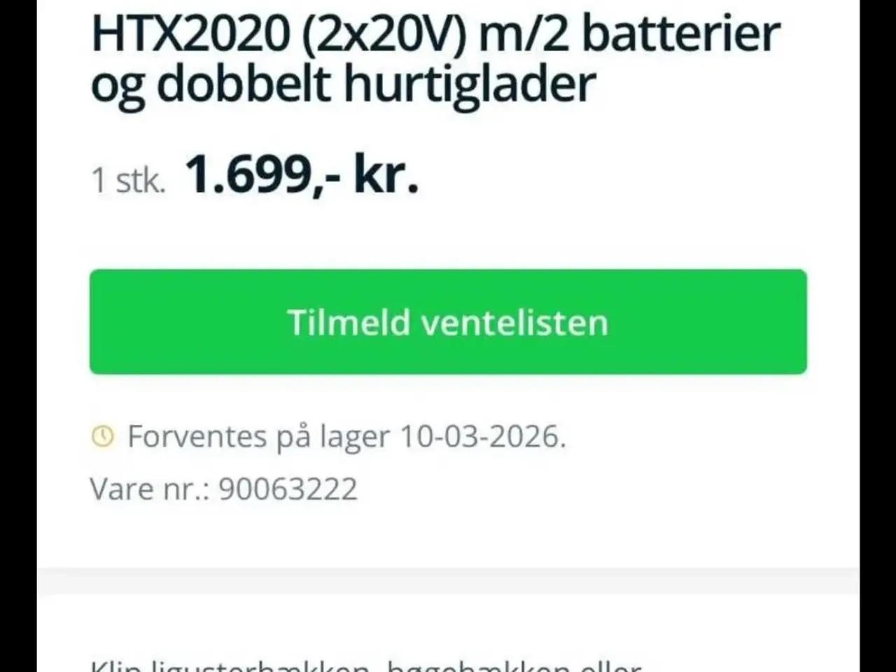 Billede 4 - Elværktøjssæt fra texas