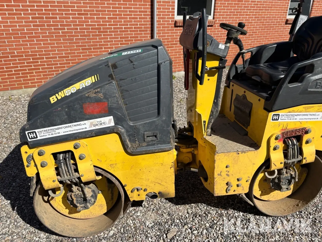 Billede 6 - Vejtromle Bomag BW 80 AD-5