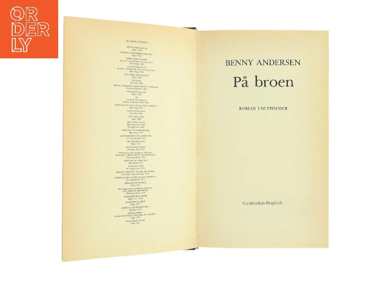 Billede 2 - På broen af Benny Andersen (Bog)