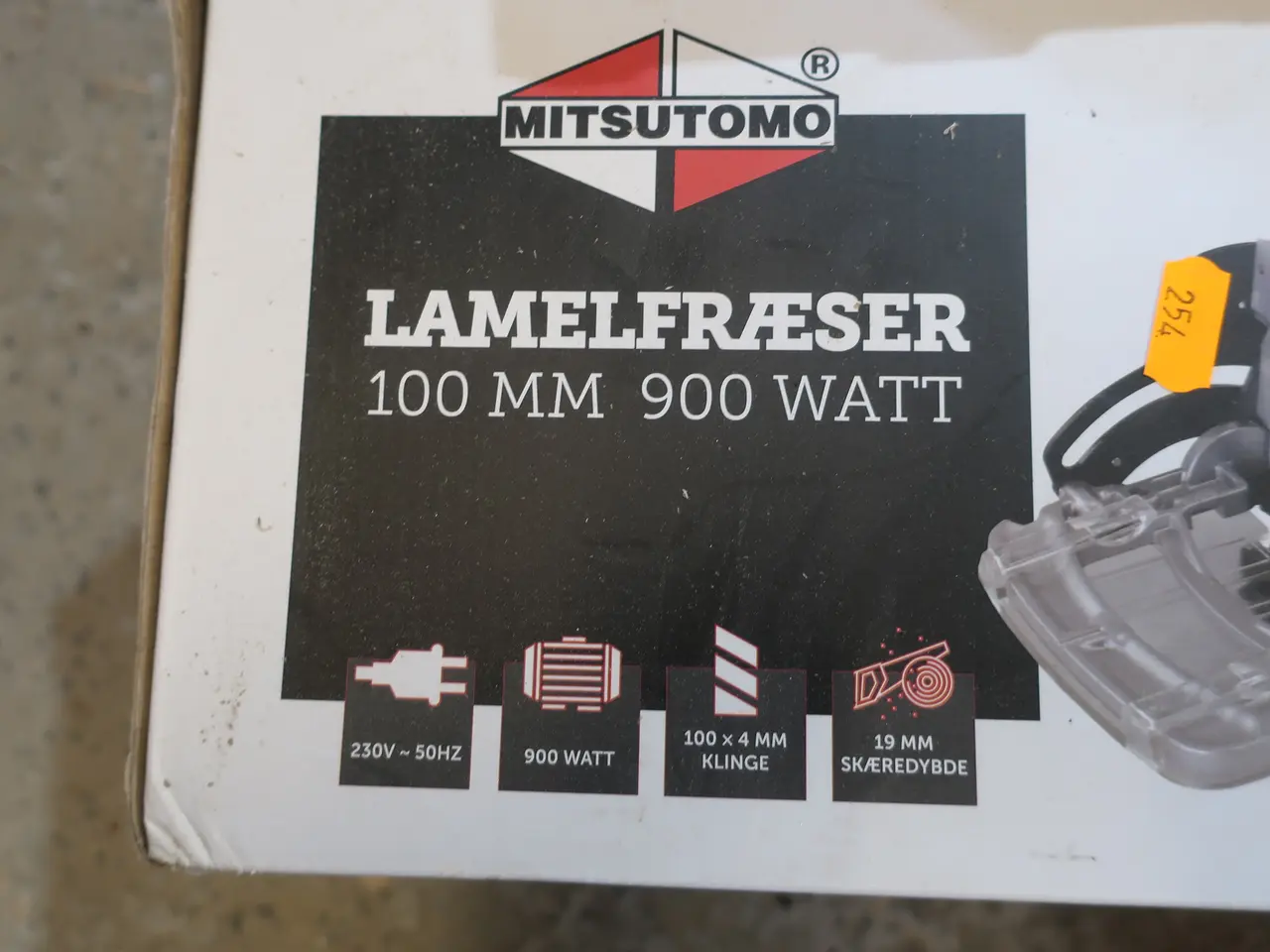 Billede 2 - Lamelfræser MITSUTOMO 100MM