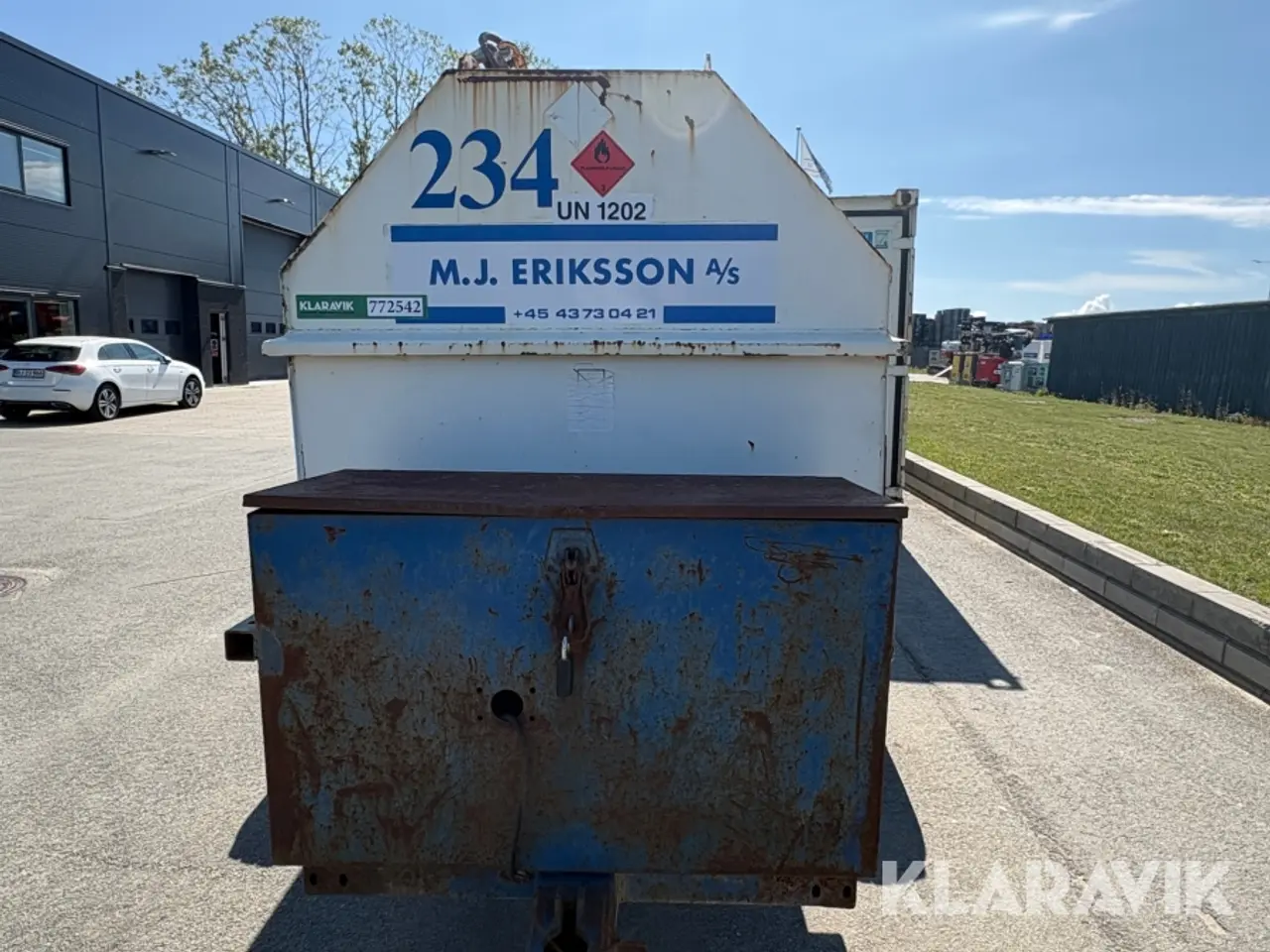 Billede 6 - Dieseltank på vogn - 2500 liter