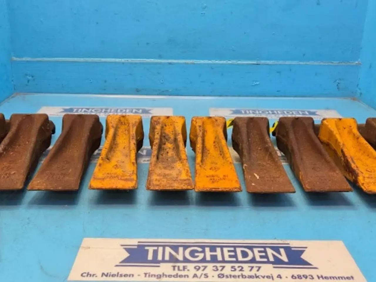Billede 2 - Hydrema 806 Tænder Sæt 10 stk 548022