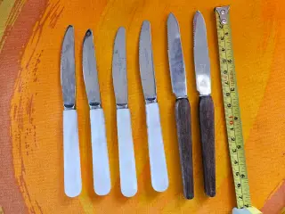 6 frugt/smørknive