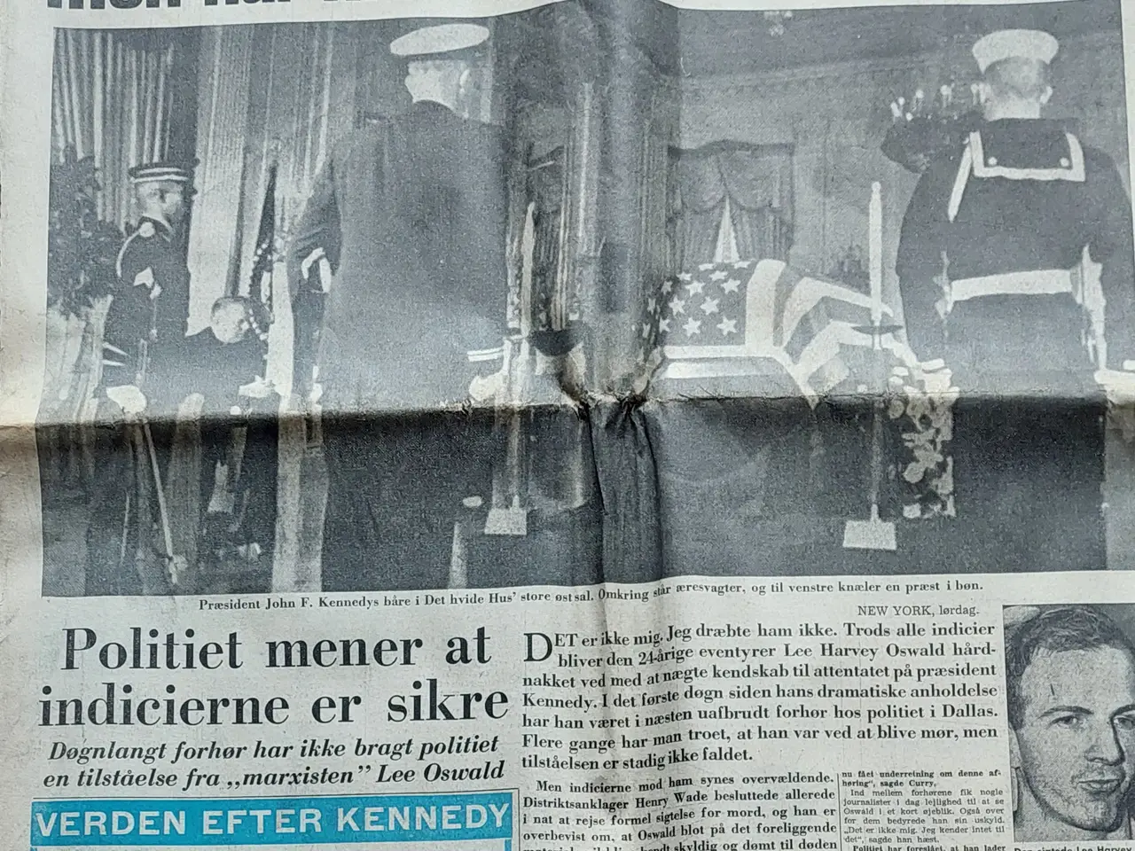 Billede 1 - Søndags Politiken 24. november 1963