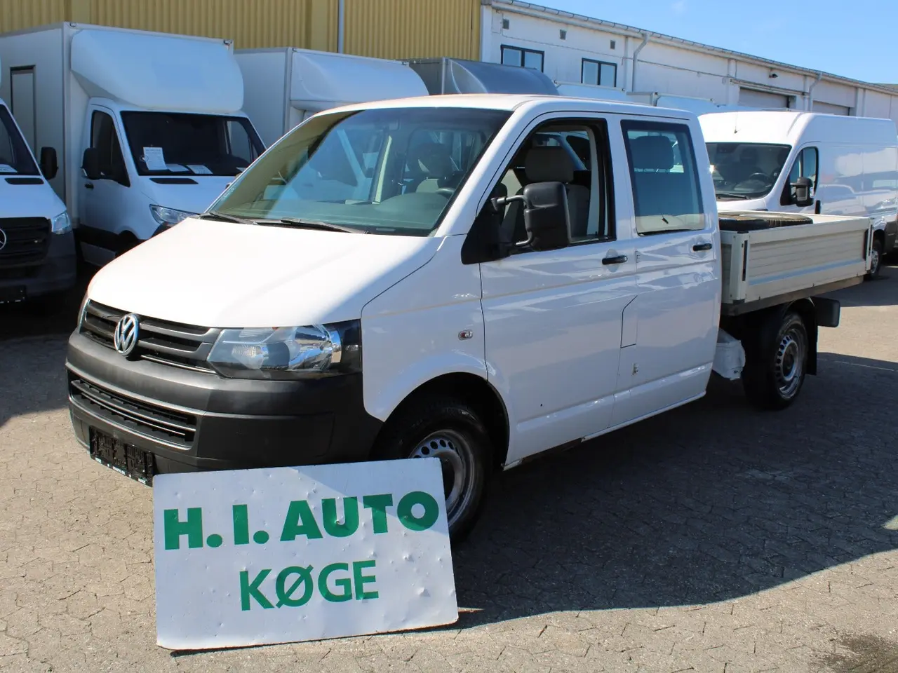 Billede 1 - VW Transporter 2,0 TDi 114 Mandskabsvogn m/lad