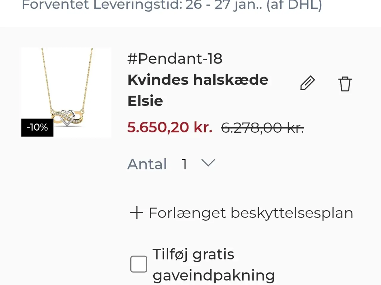 Billede 4 - Glamira Elsie halskæde