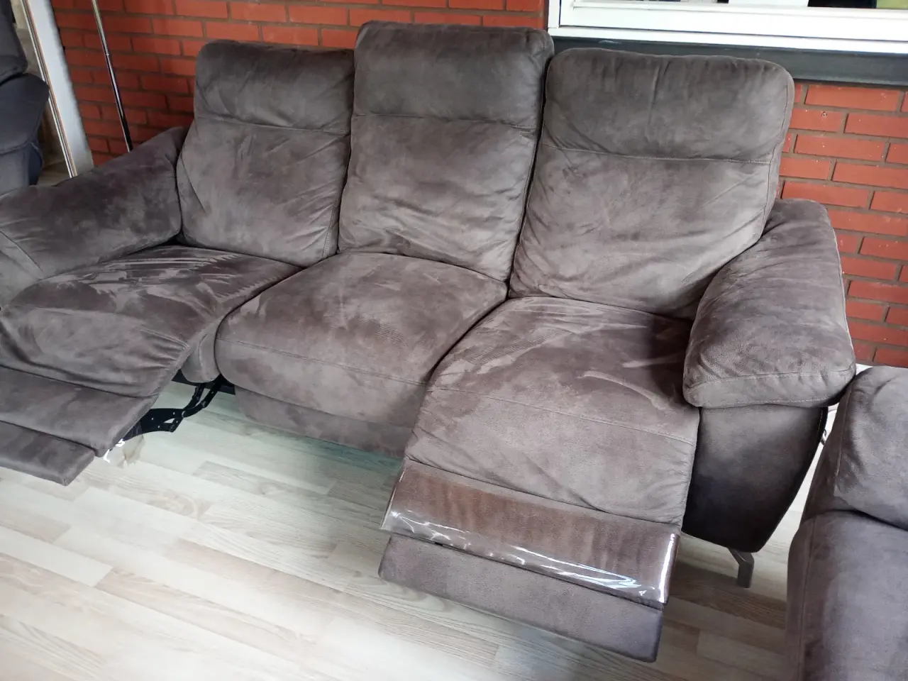Billede 3 - Sofasæt med indbygget fodskammel