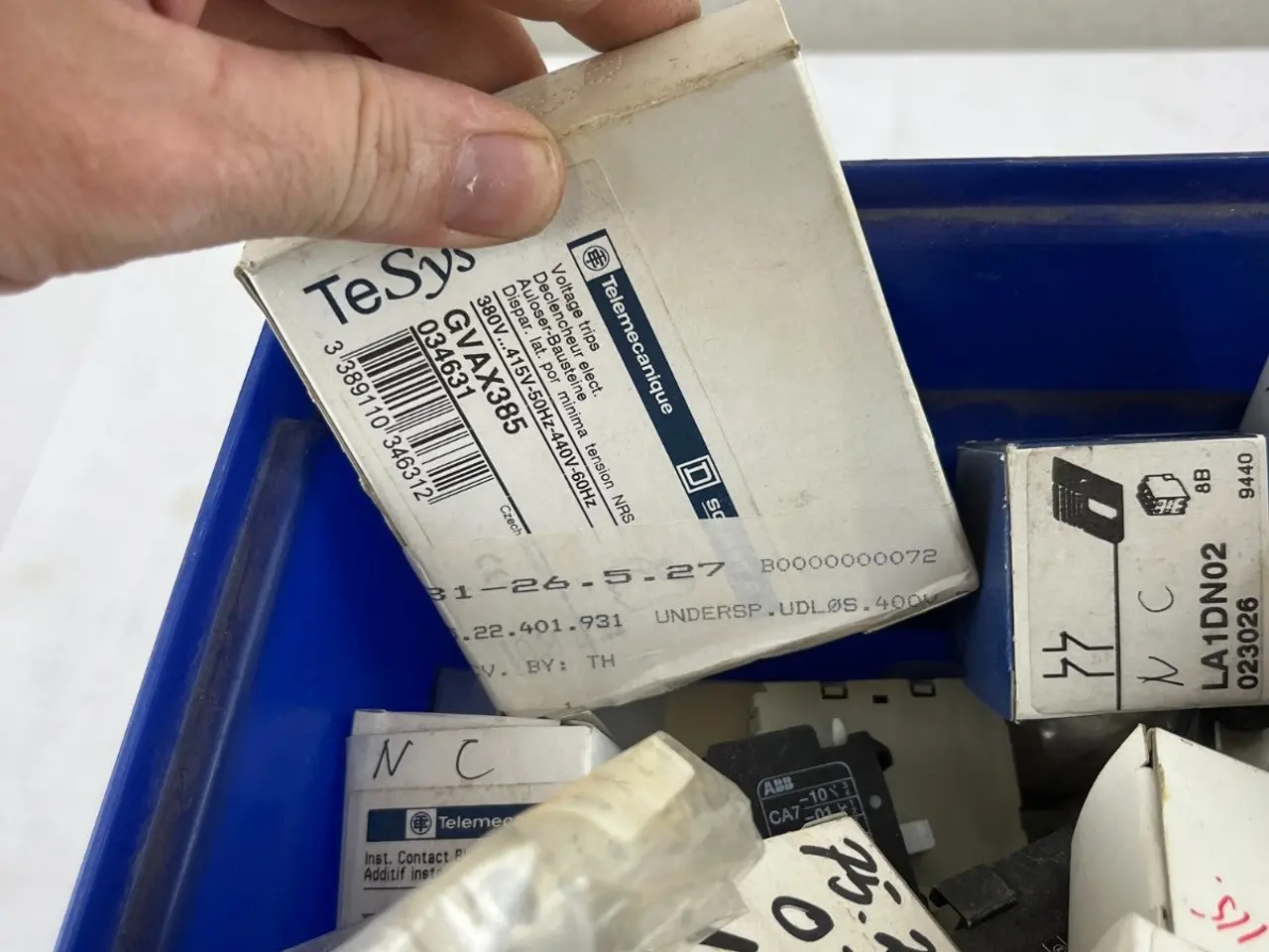 Billede 11 - Telemecanique ABB Auxiliary Contact Blocks blandet