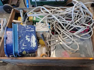 Palle med blandet udstyr