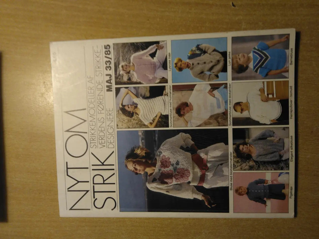 Billede 5 - Nyt om strik  fra midt 1980 rene 