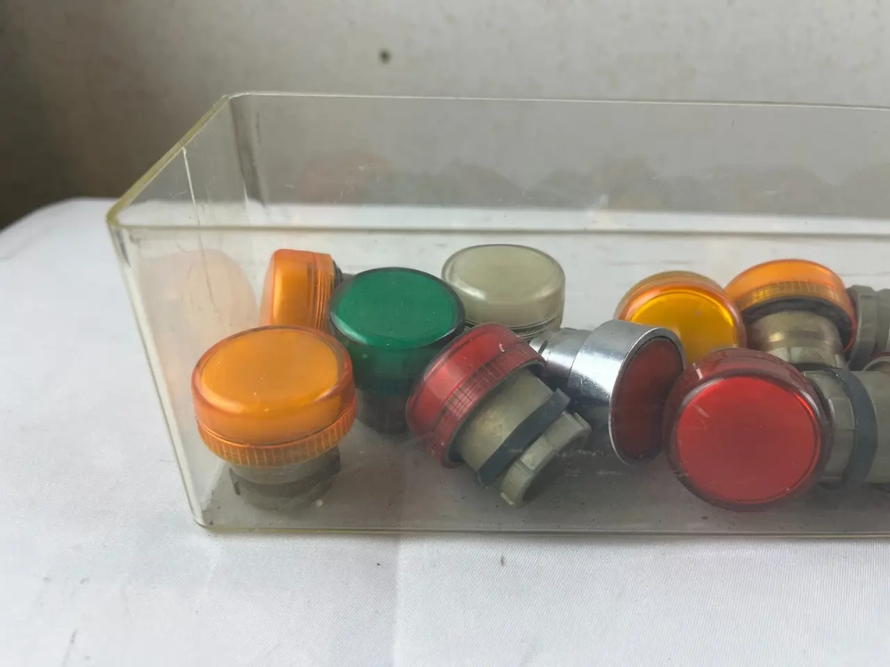 Billede 3 - blandet parti 22mm Pilot Light Indicator Heads Red