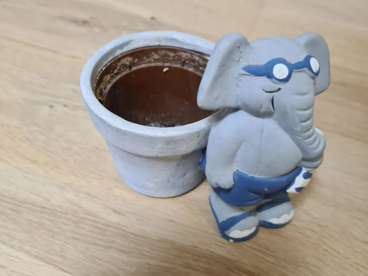 Billede 1 - Potteskjuler med elefant