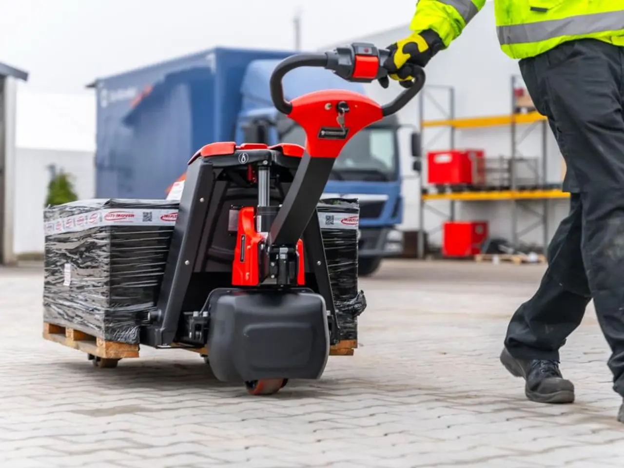 Billede 3 - ForkLion El-palleløfter - 1500 kg kapacitet, inkl. batteri og oplader