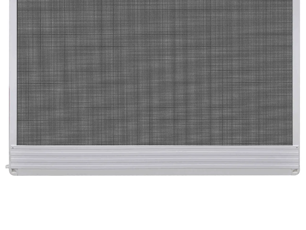 Billede 4 - Svingbart insektnet til dør - hvid/sort 120 × 240 cm