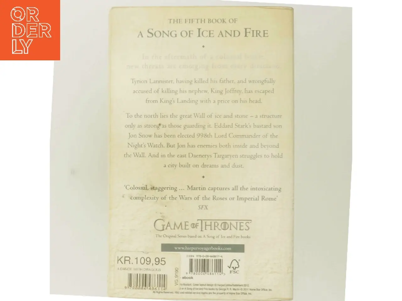 Billede 3 - A dance with dragons af George R. R. Martin (Bog)