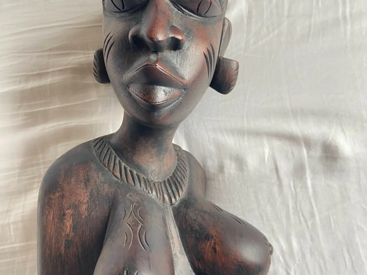 Billede 1 - Træfigur fra Gambia