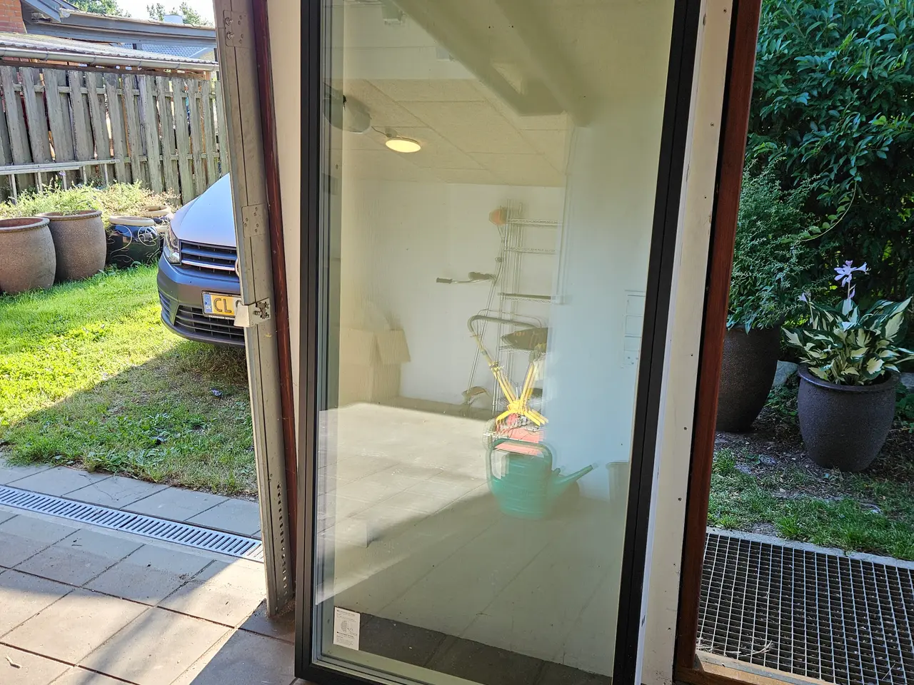 Billede 1 - Alu træ 3 lags vindue