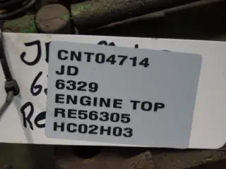 John Deere 6329 Topstykke AT20181
