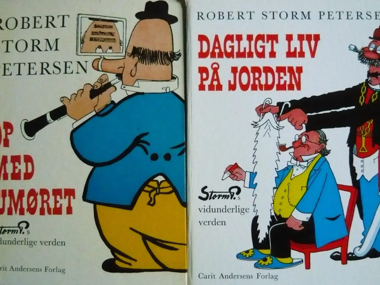 Billede 1 - 8 STORE ROBERT STORM PETERSEN BØGER