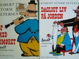 8 STORE ROBERT STORM PETERSEN BØGER