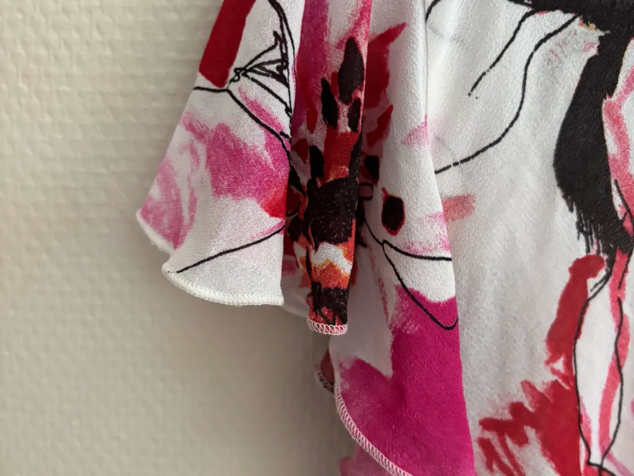 Billede 2 - Whimsy T-shirt L multifarvet viskose og polyester 