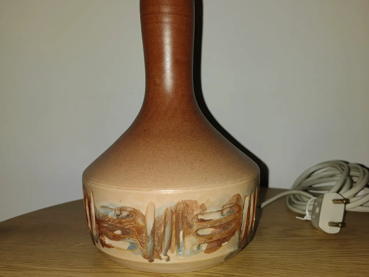 Billede 1 - Flot keramik bordlampe