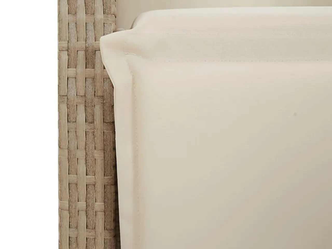 Billede 10 - Havestole 2 stk. med lænefunktion og fodstøtte polyrattan beige