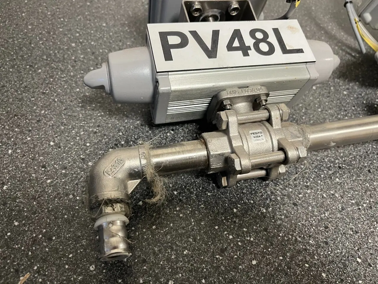 Billede 3 - Festo Pneumatic Actuated Ball ventil Assemblies 2x