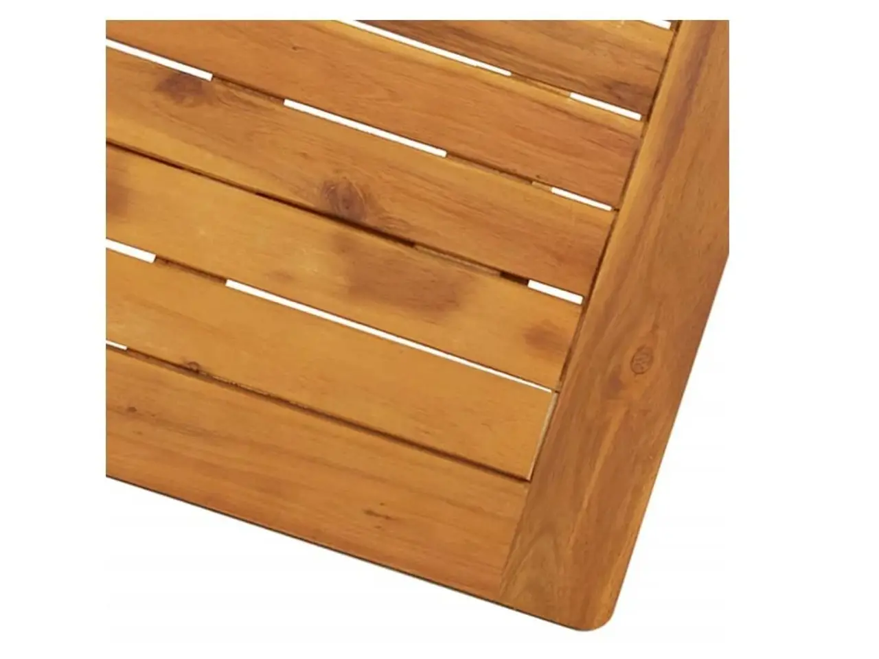 Billede 4 - Foldbart havebord 70 x 70 x 75 cm massivt akacietræ
