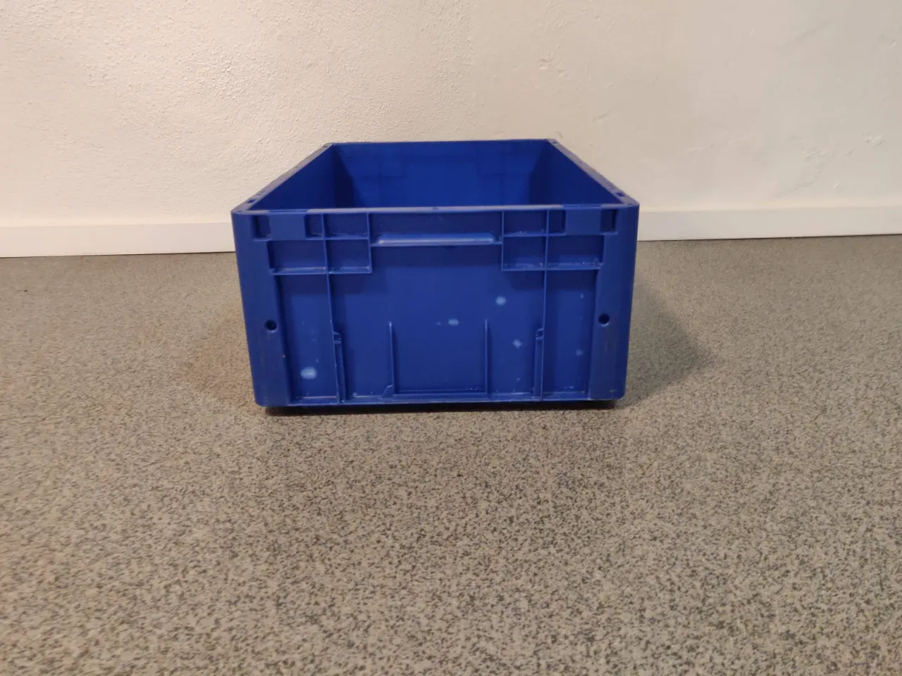 Billede 4 - Blå opbevaringskasse 590x395x220mm