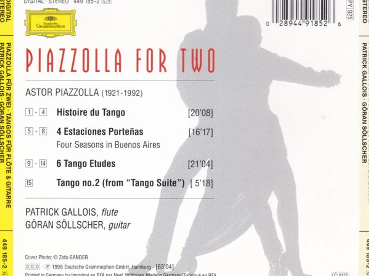 Billede 4 - Patrick Gallois, Göran… – Piazzolla For Two – CD