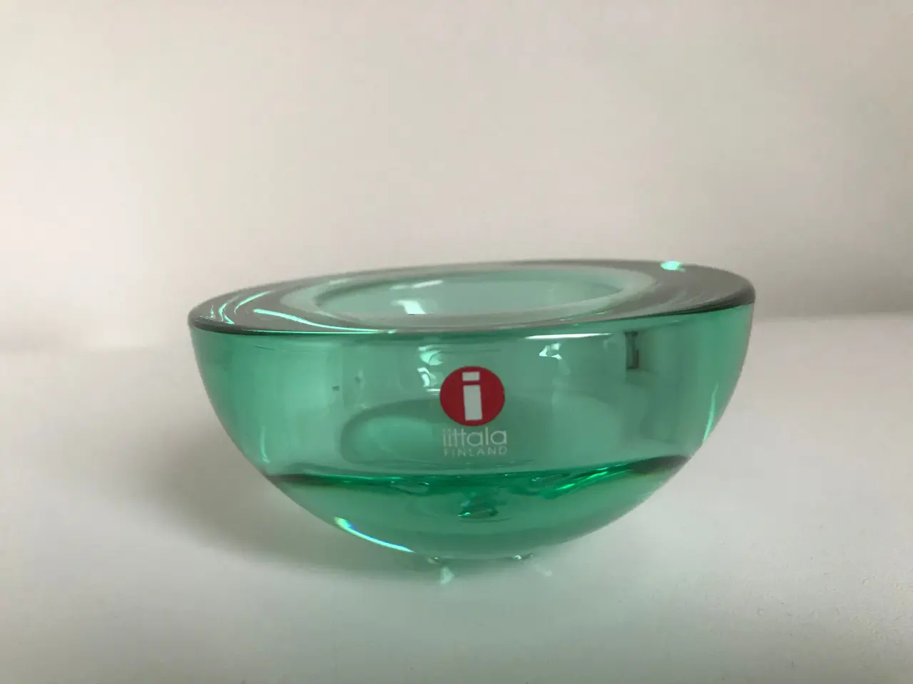 Billede 1 - Grøn lysestage - Iittala Finland