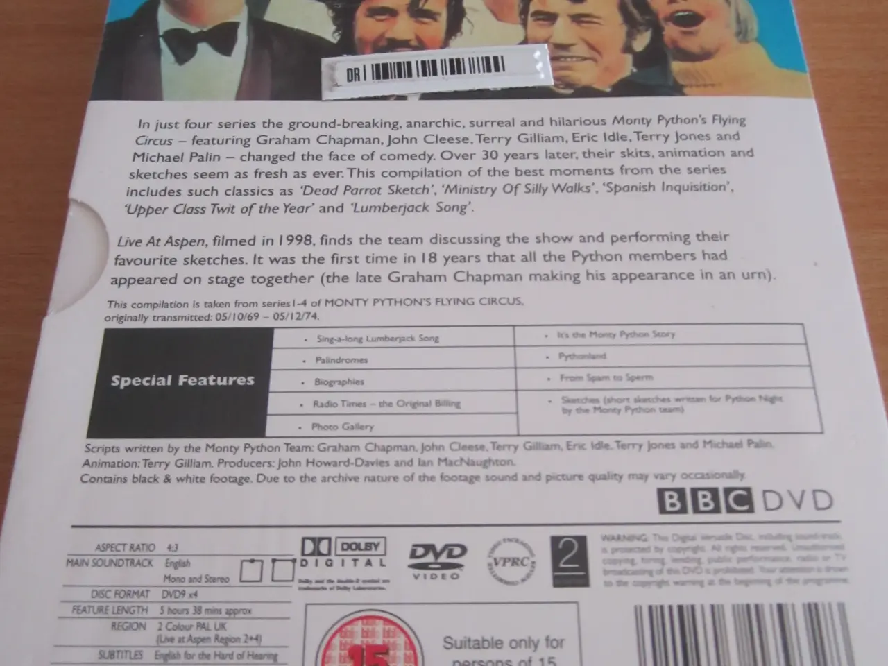 Billede 3 - BYD. THE BEST OF MONTY PYTHON`S. Flying Cirkus.