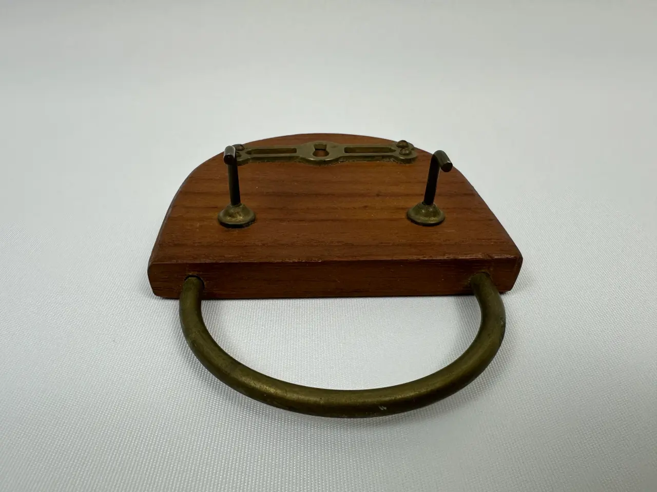 Billede 5 - Retro knagerække, teak / messing 