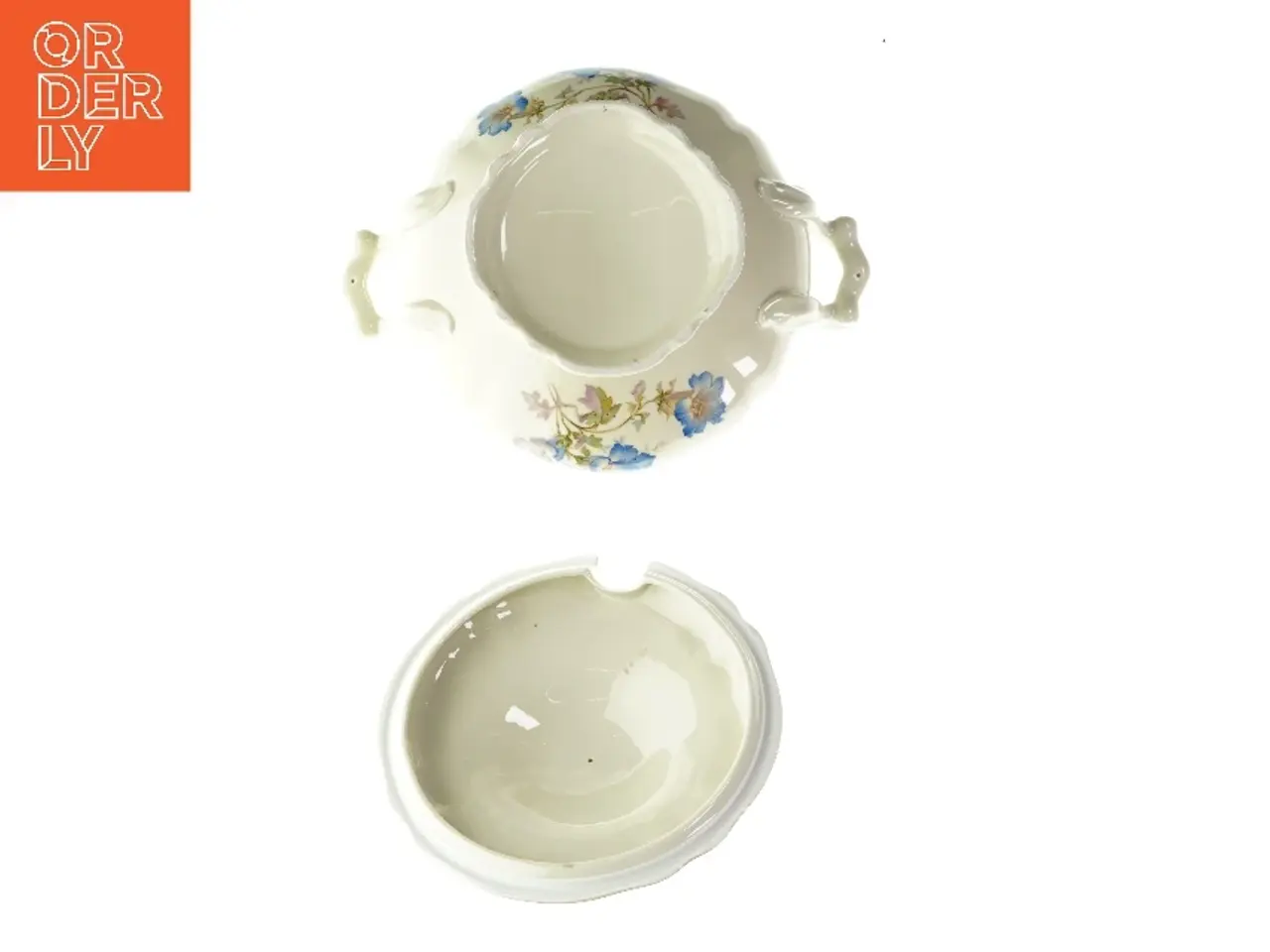 Billede 4 - Suppe terin med låg (str. HØ 15x25 cm)