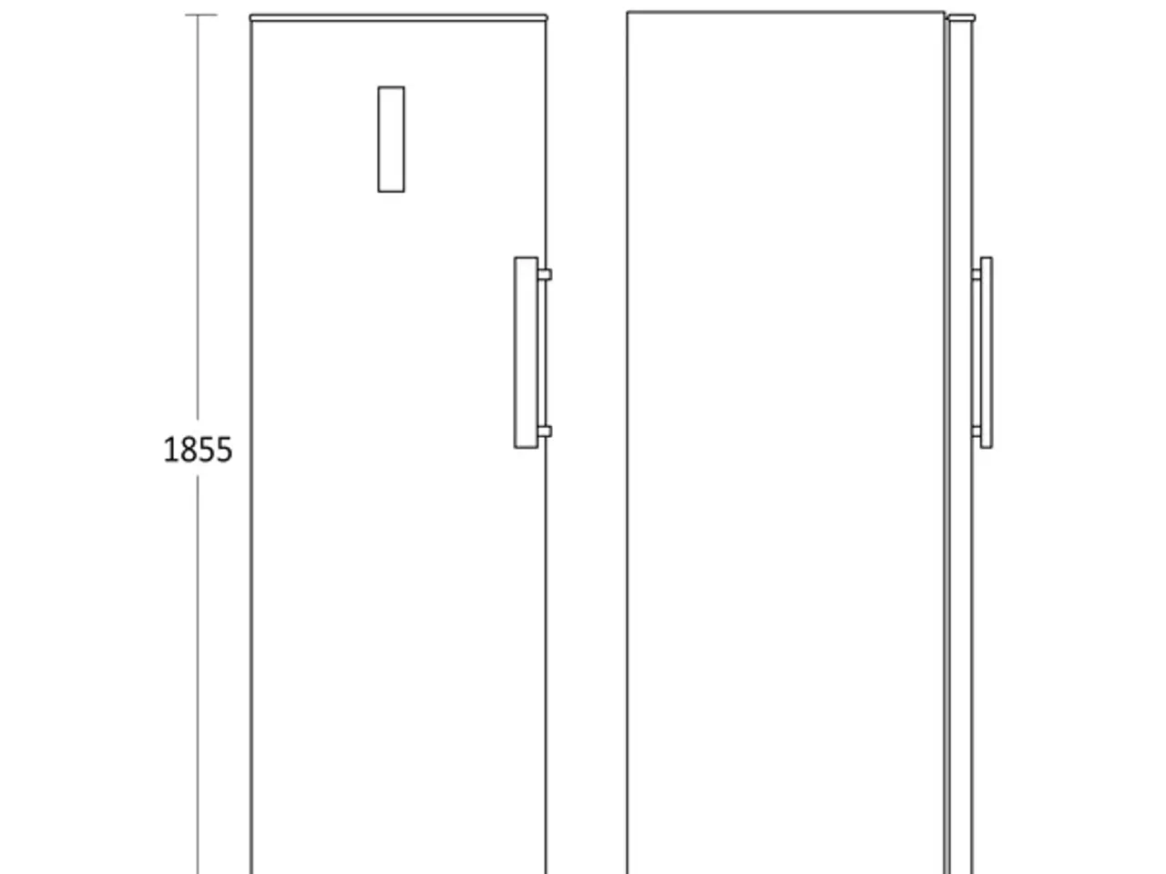 Billede 3 -  Fritstående Fryseskab 274 L – SFS 352 W