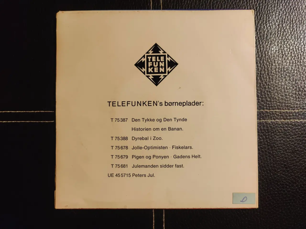 Billede 2 - Telefunkens børneplade - Julemanden sidder fast LP
