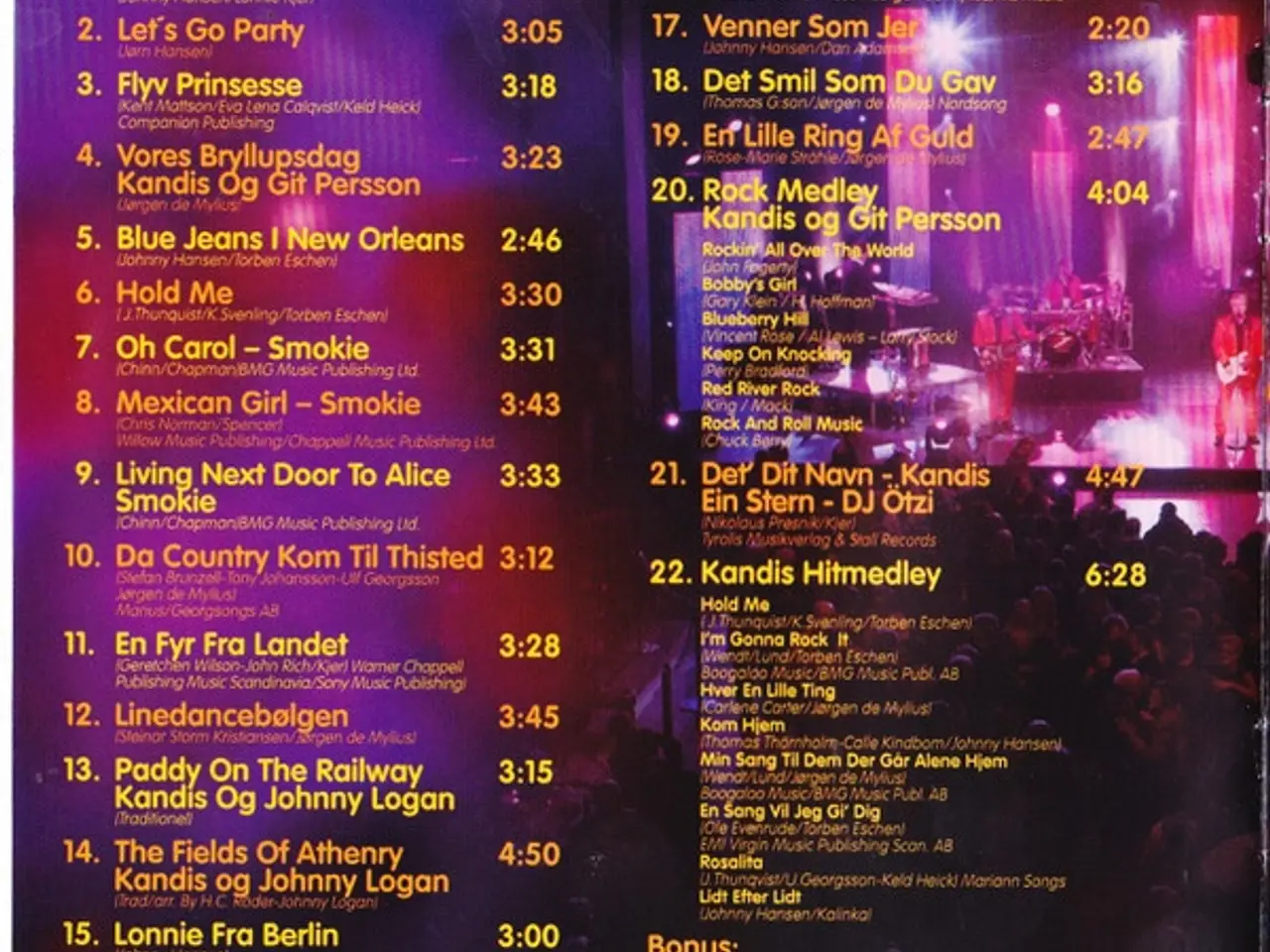 Billede 9 - Kandis – Live 2 - 20 Års Jubilæum – CD