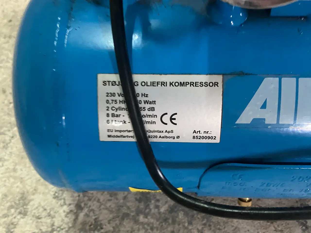 Billede 3 - Lille kompressor - Airplus