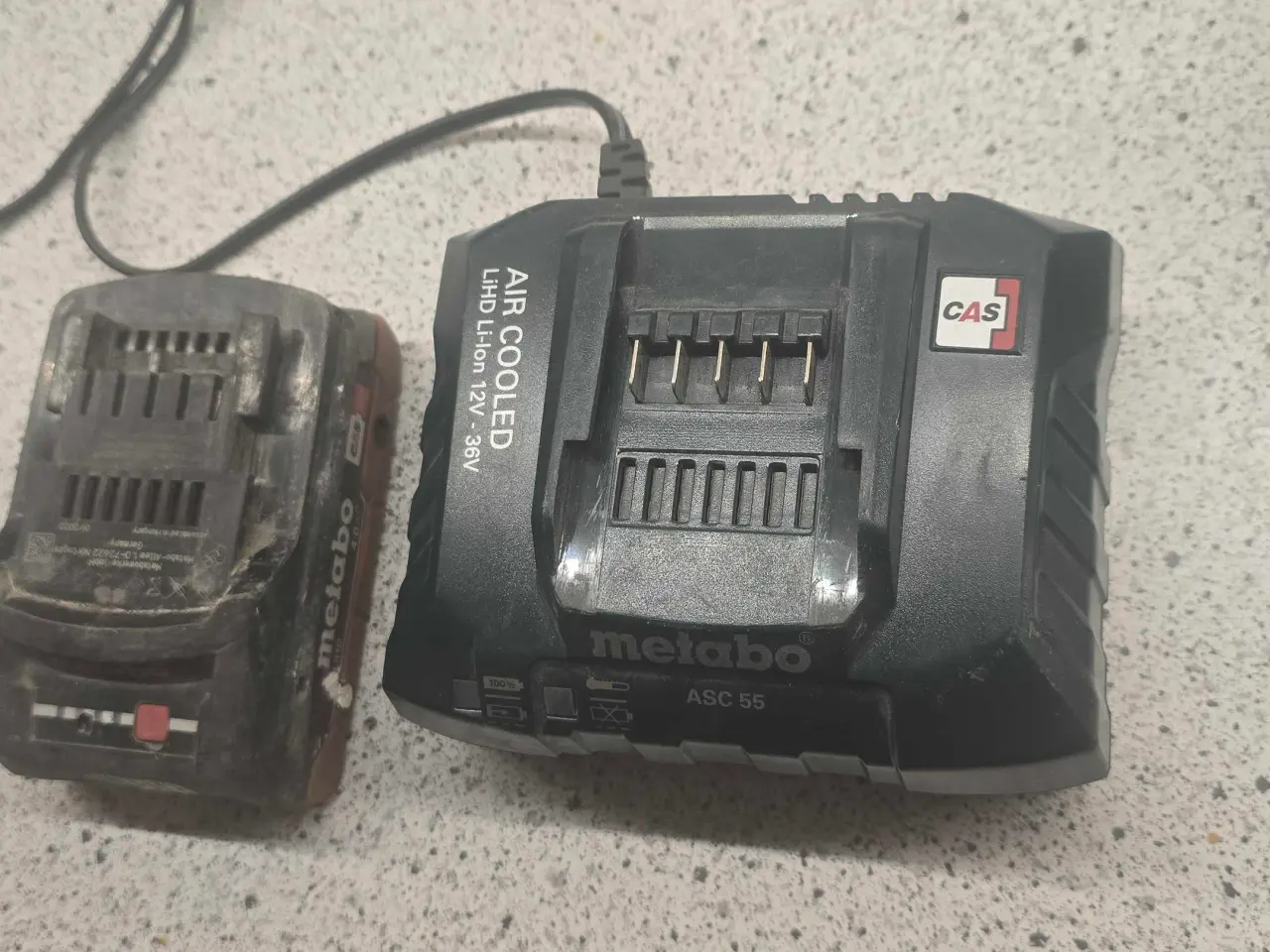 Billede 1 - Batteri oplader Metabo 