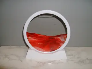 Moderne sandkunst bordmodel