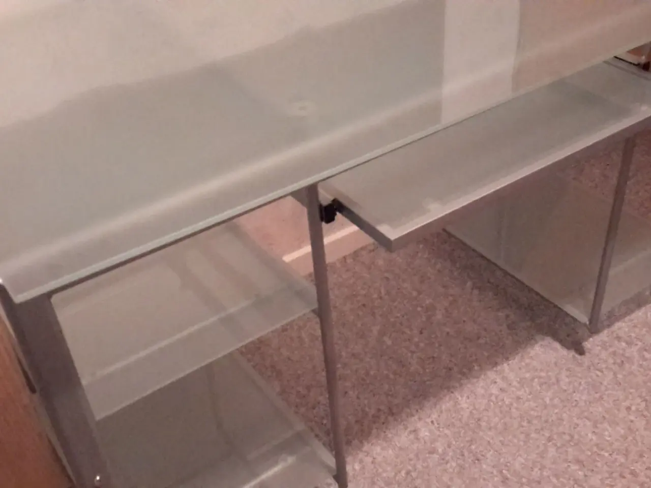 Billede 4 - Glas skrivebord