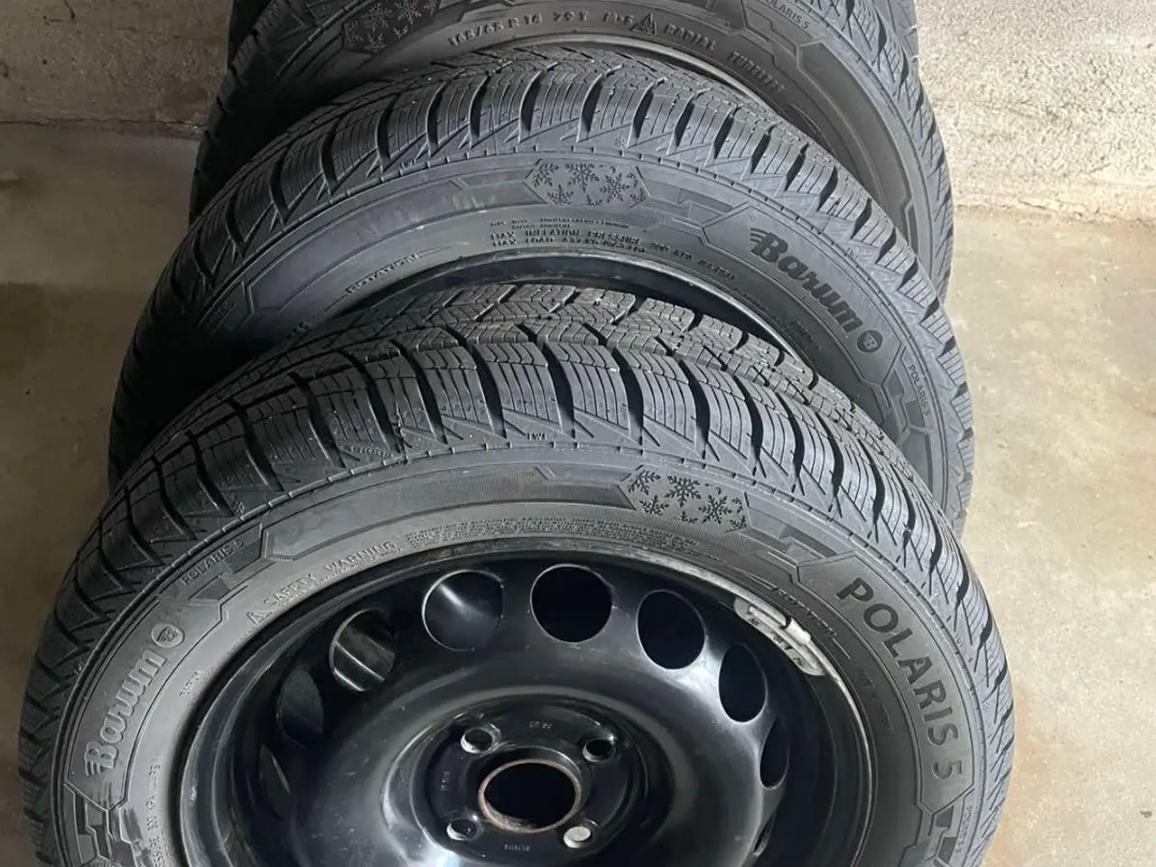 Billede 5 - 15”Originale Peugeot/Citroën vinterhjul 4x100