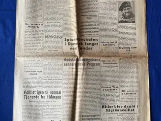 Avis - Heimdal - 12. Maj 1945 - Gøring dømtes til Døden.