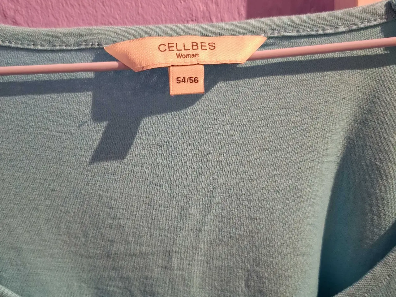 Billede 3 - Blå t-shirt fra Cellbess I 54-56