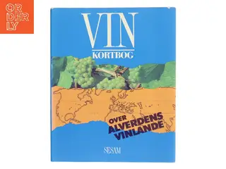 Vin kortbog – kortbog over alverdens vinlande af Ukendt forfatter (Bog)