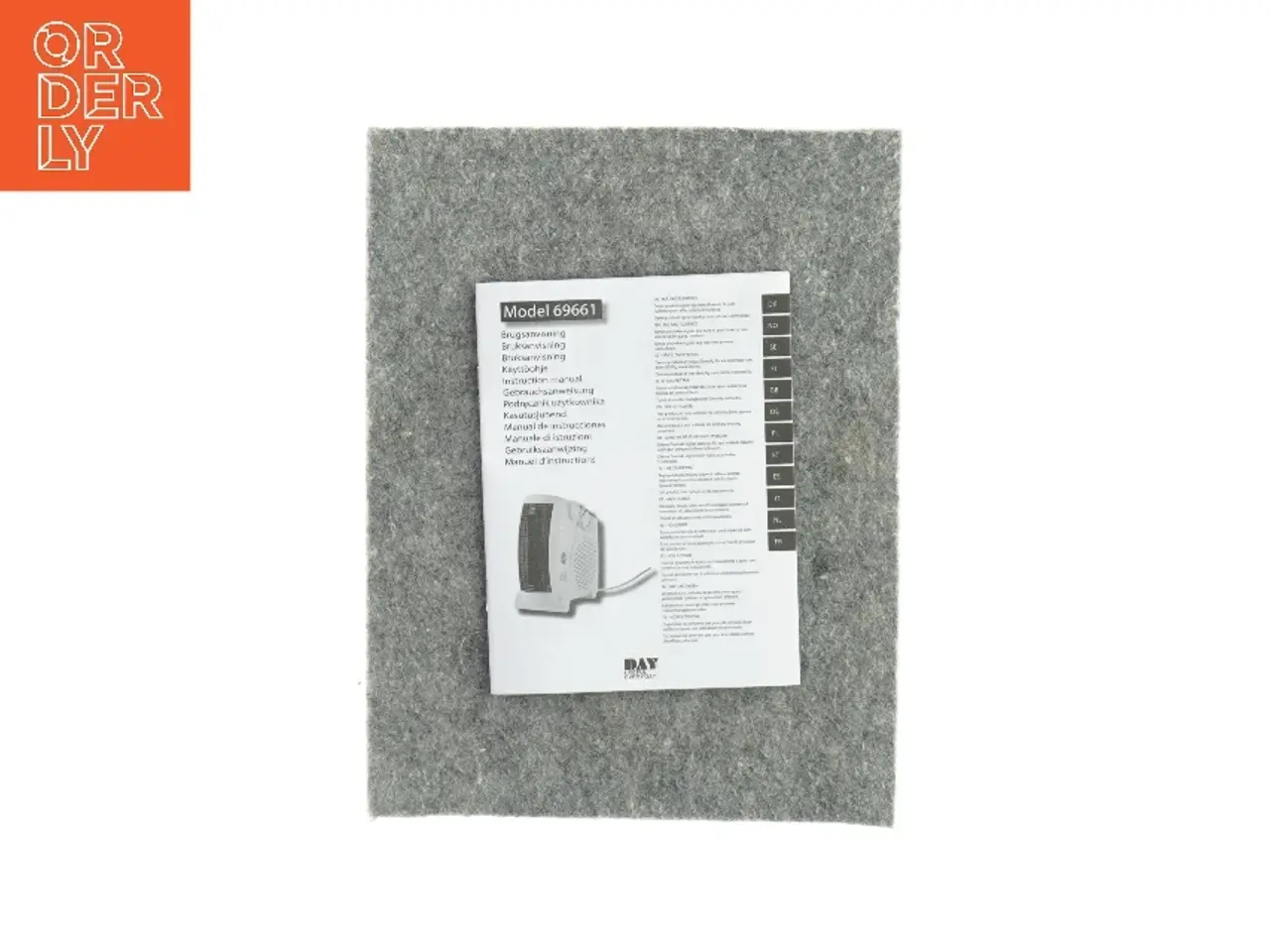 Billede 3 - Fan heater fra Day (str. LBH 23x12x24 cm)