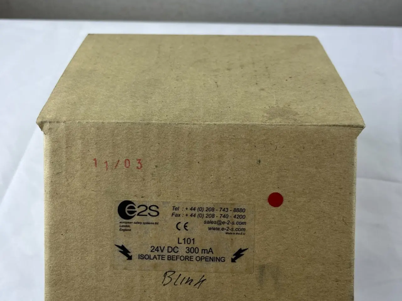 Billede 3 - E2S L101 AlertAlight 24VDC 300mA Red Flashing IP56